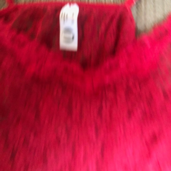 NWT RED LACE LINGERIE 2PC, SHEER, CROP TOPW/LONG BOTTOM, CUTE & SEXY IN ONE - Picture 6 of 13